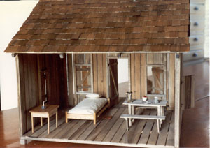 Cajun Cabin, interior